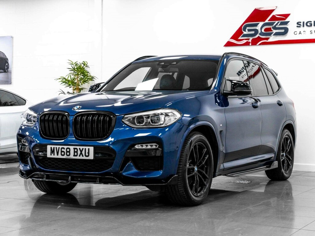 BMW X3 Suv MV68BXU Blue #2