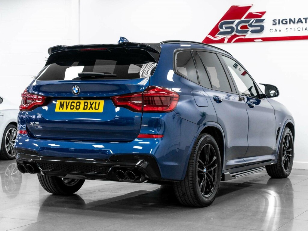 BMW X3 Suv MV68BXU Blue #4