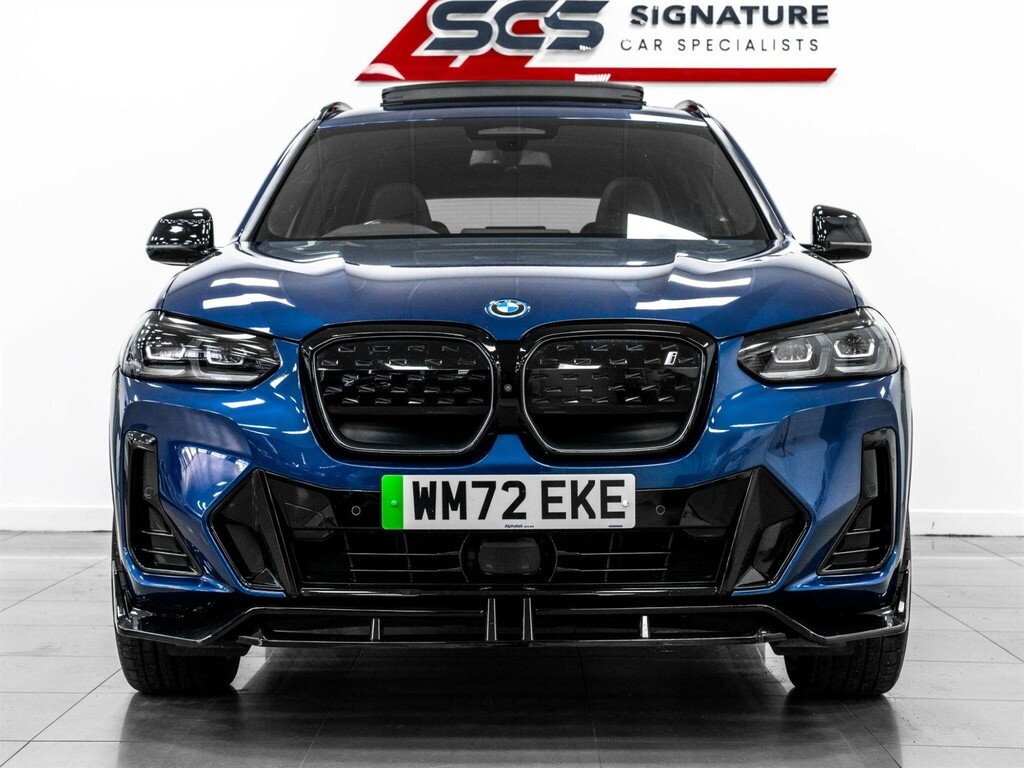 BMW iX3 Suv Blue #5