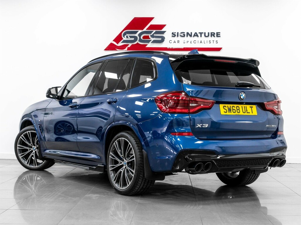 BMW X3 Suv Blue #3