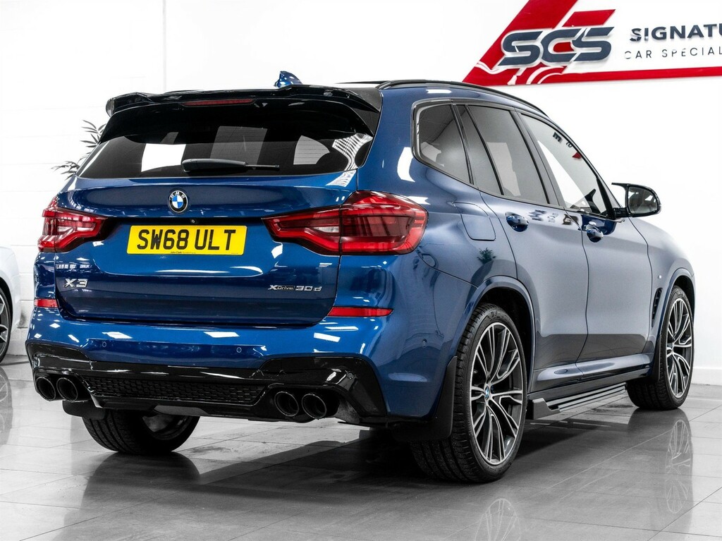 BMW X3 Suv Blue #4