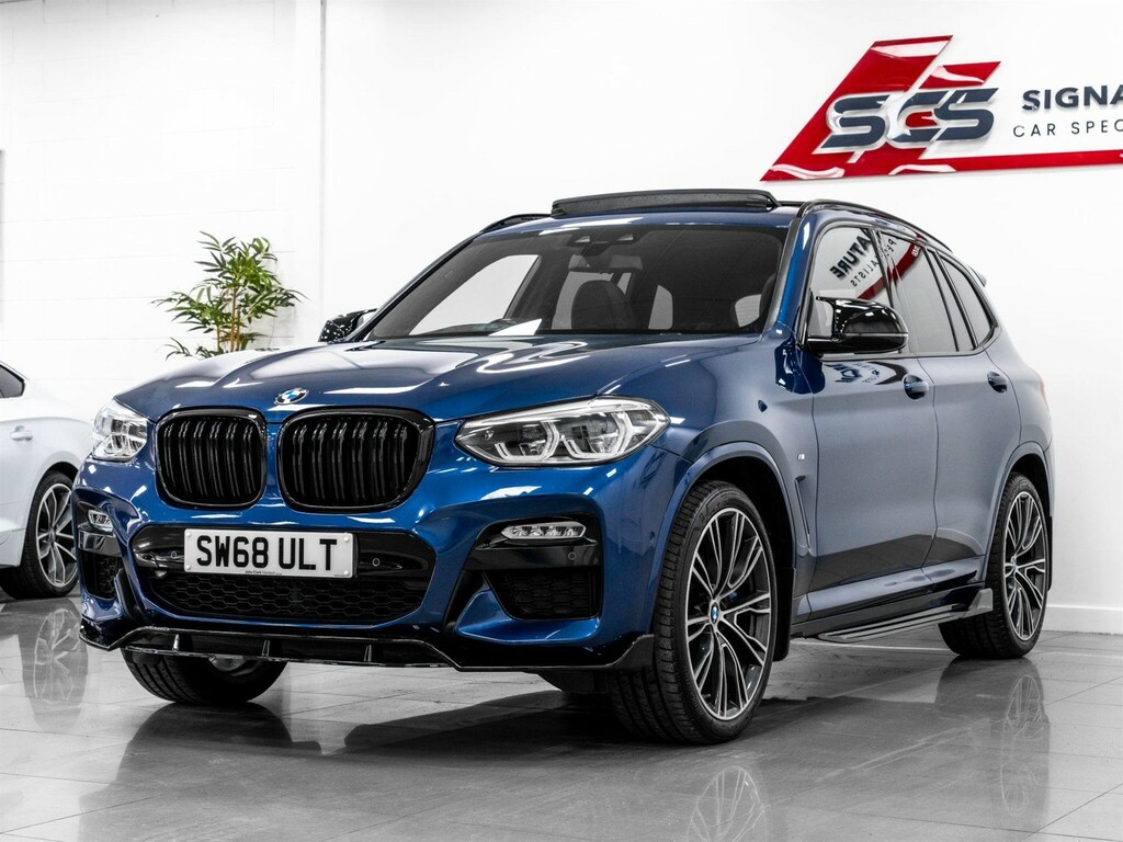 BMW X3 Suv Blue #2