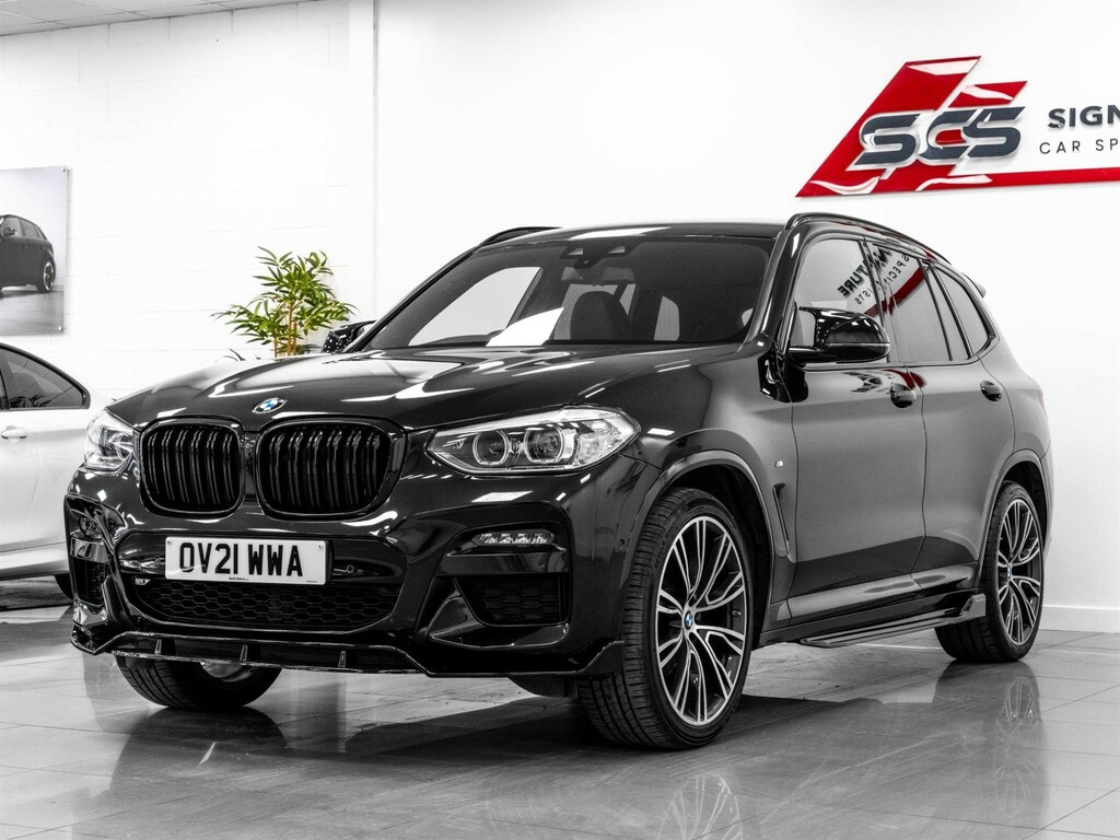 BMW X3 Xdrive20d M Sport Black #2