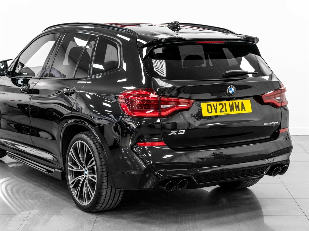 BMW X3 Xdrive20d Mht M Sport Step White #10