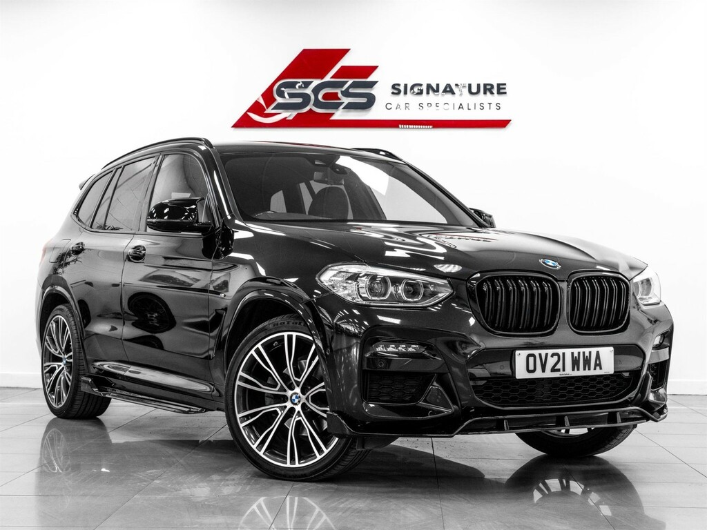 BMW X3 Xdrive20d M Sport Black