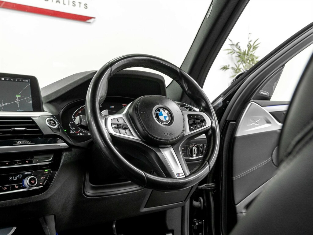 BMW X3 Xdrive20d Mht M Sport Step White #17