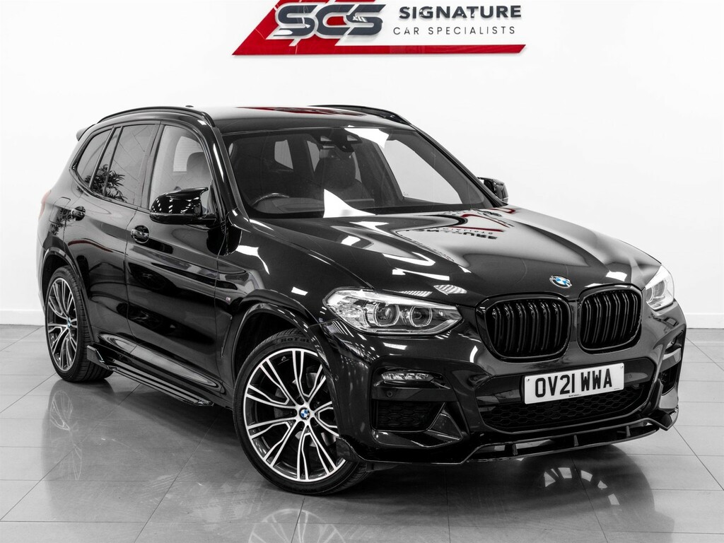 BMW X3 Xdrive20d Mht M Sport Step White #7