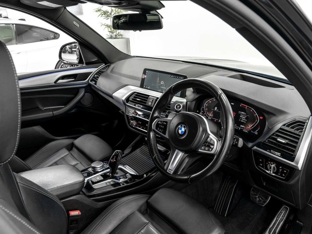 BMW X3 Xdrive20d Mht M Sport Step White #14