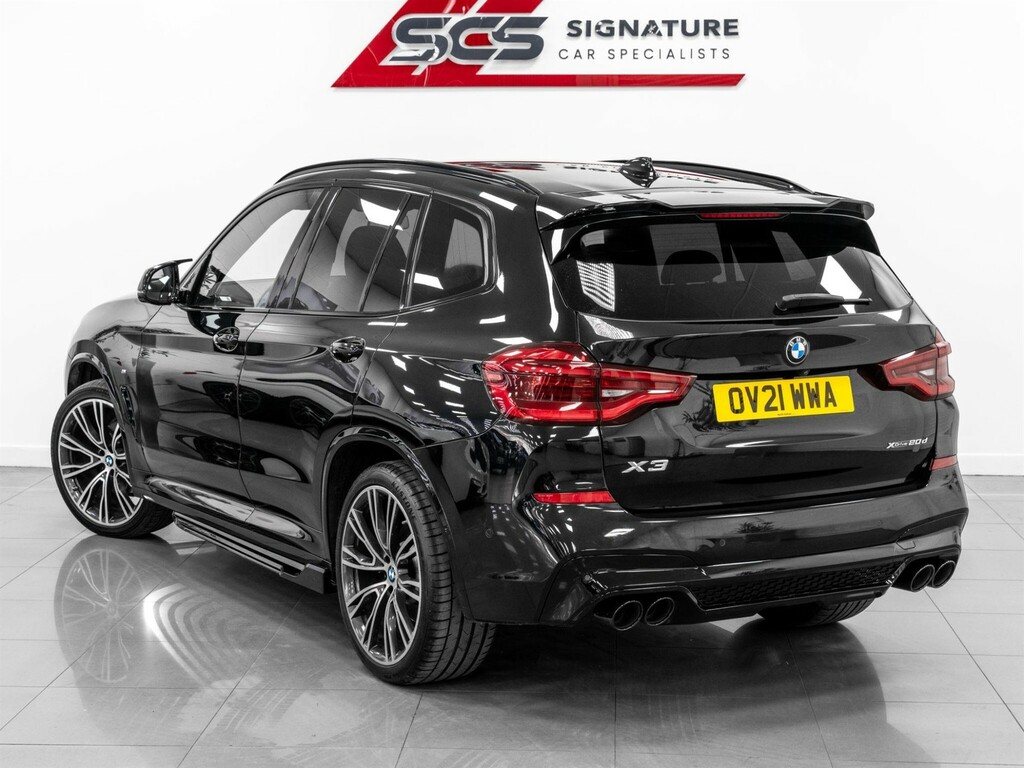 BMW X3 Xdrive20d Mht M Sport Step White #8