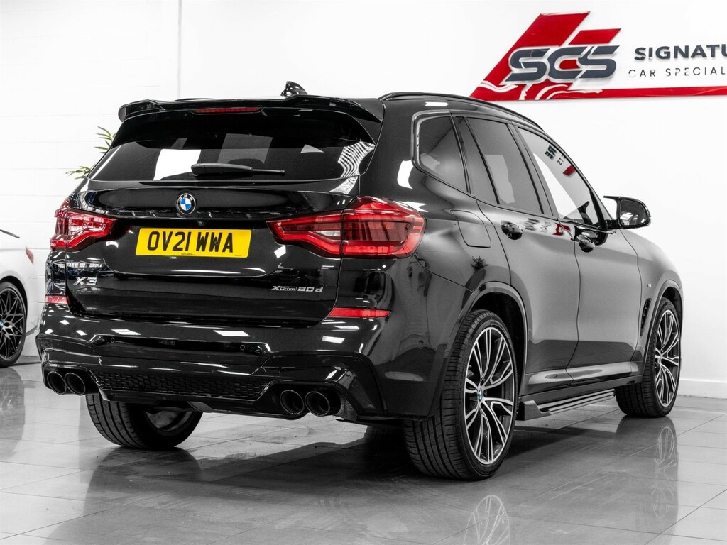 BMW X3 Xdrive20d M Sport Black #4