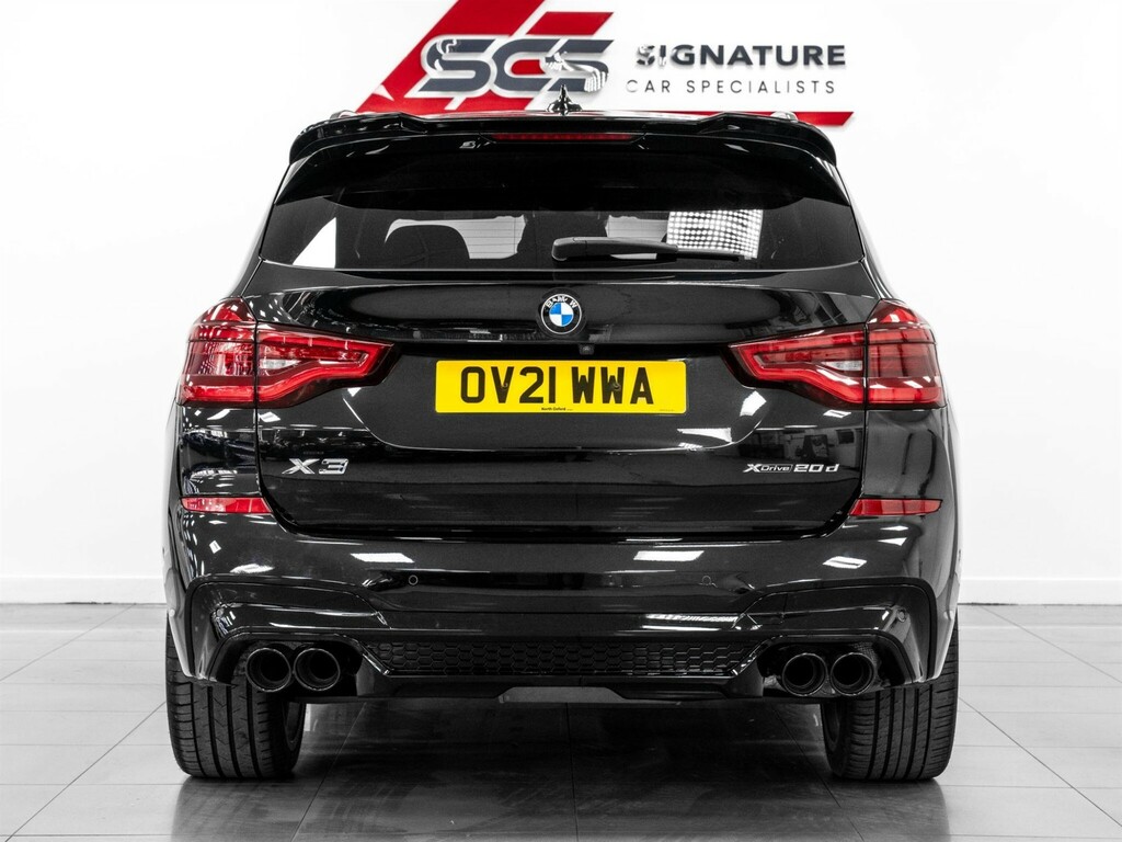 BMW X3 Xdrive20d M Sport Black #6