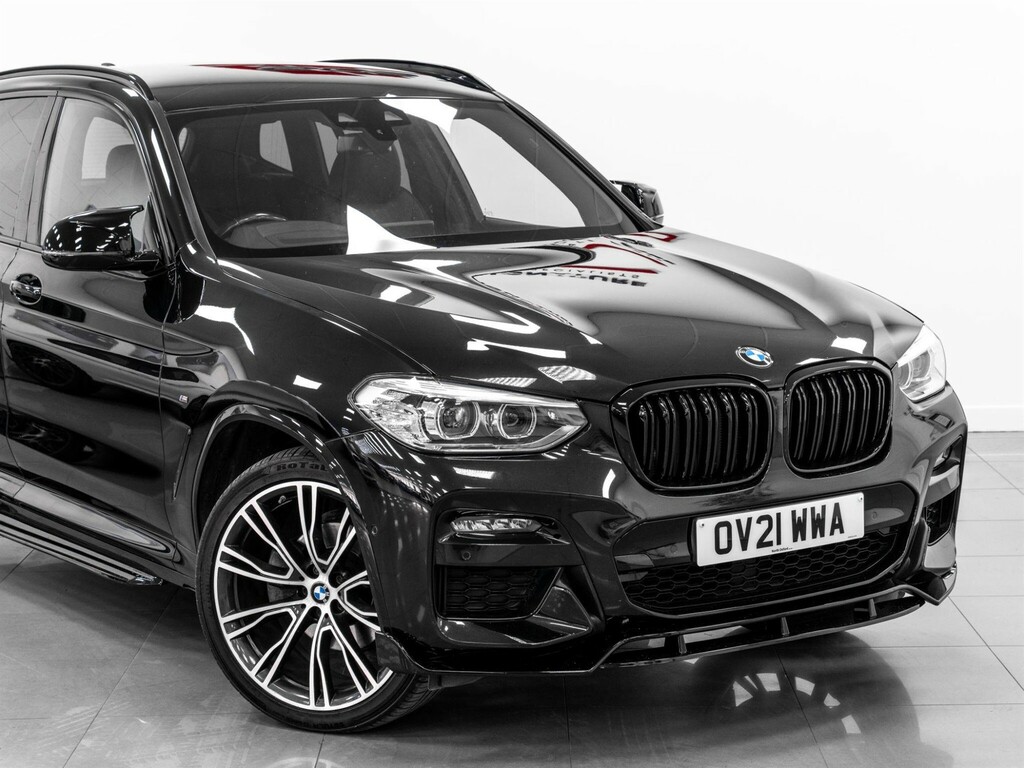 BMW X3 Xdrive20d Mht M Sport Step White #9