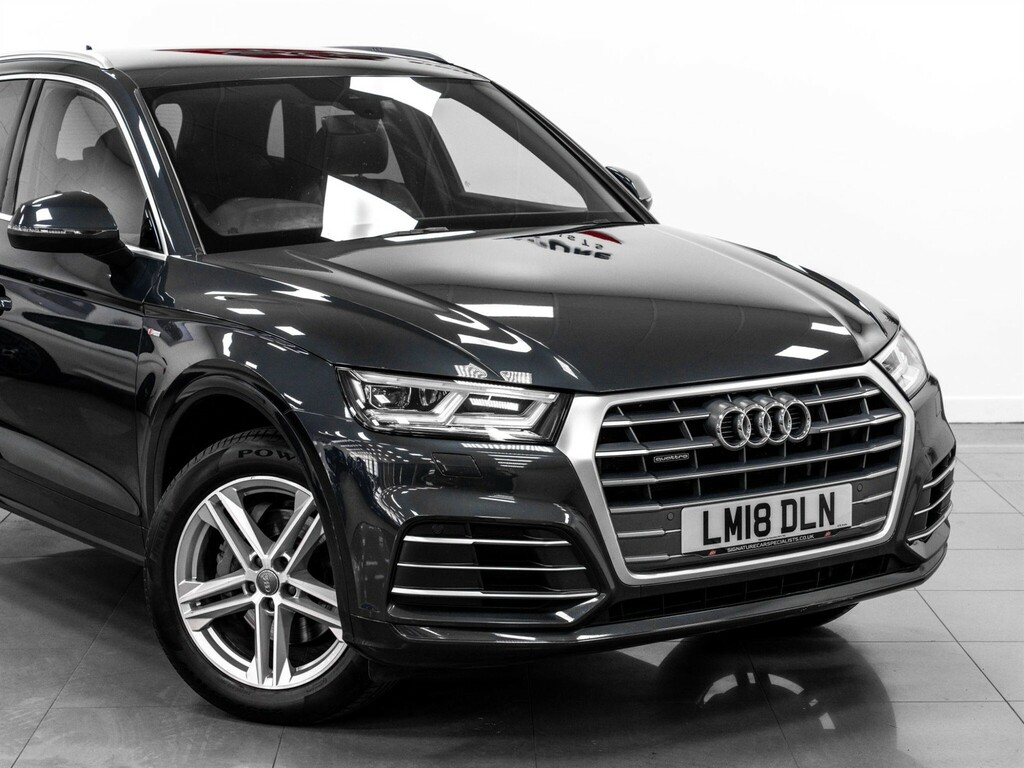 Audi Q5 2.0 Tdi Quattro S Line 188 Bhp Black #9