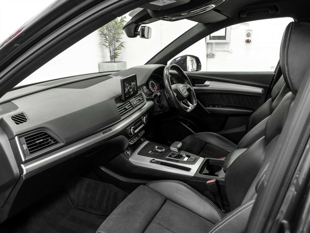 Audi Q5 2.0 Tdi Quattro S Line 188 Bhp Black #16