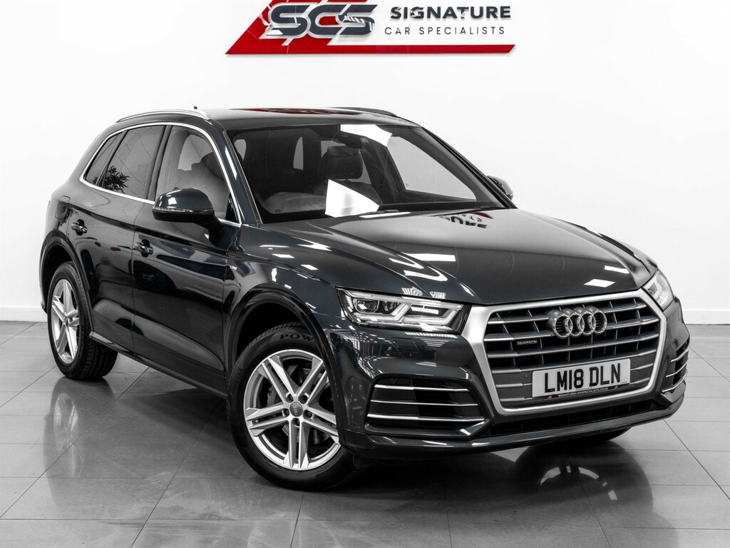 Audi Q5 2.0 Tdi Quattro S Line 188 Bhp Black #7