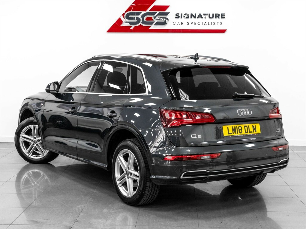 Audi Q5 2.0 Tdi Quattro S Line 188 Bhp Black #8