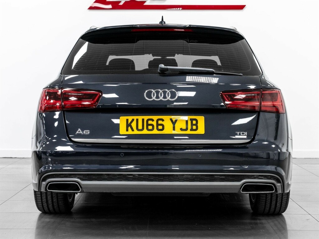 Audi A6 Avant Estate Blue #6