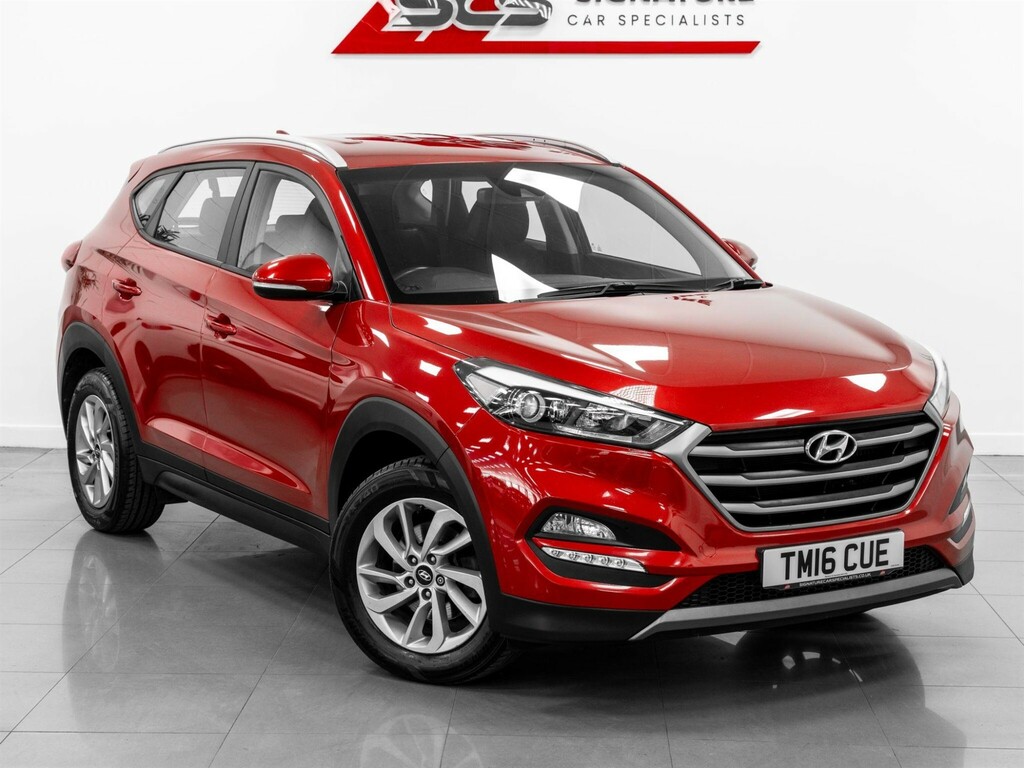 Hyundai Tucson Suv Red #6