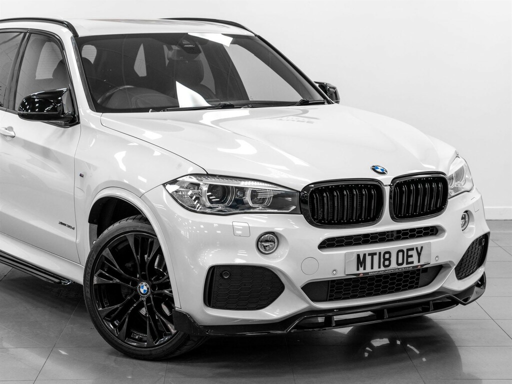 BMW X5 Xdrive M50d Black #9