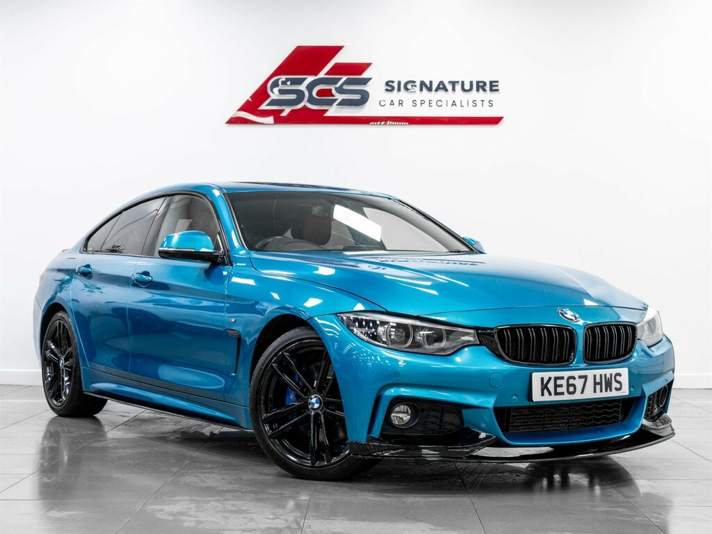 BMW 4 Series Hatchback Blue