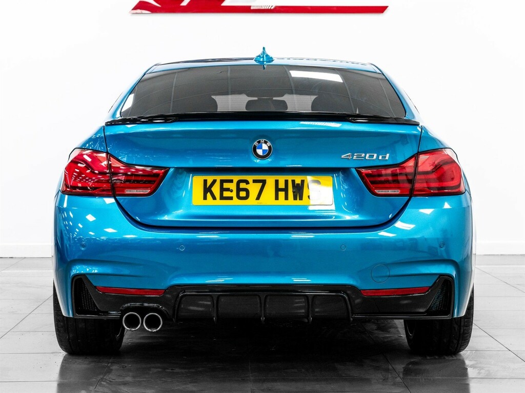 BMW 4 Series Hatchback Blue #6