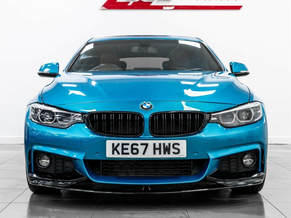 BMW 4 Series Hatchback Blue #5