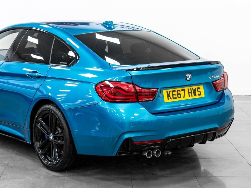 BMW 4 Series  Blue #10