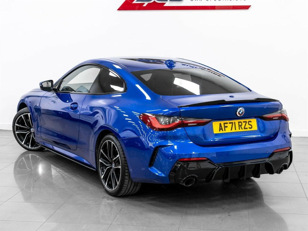 BMW 4 Series 420D M Sport Mhev Blue #8