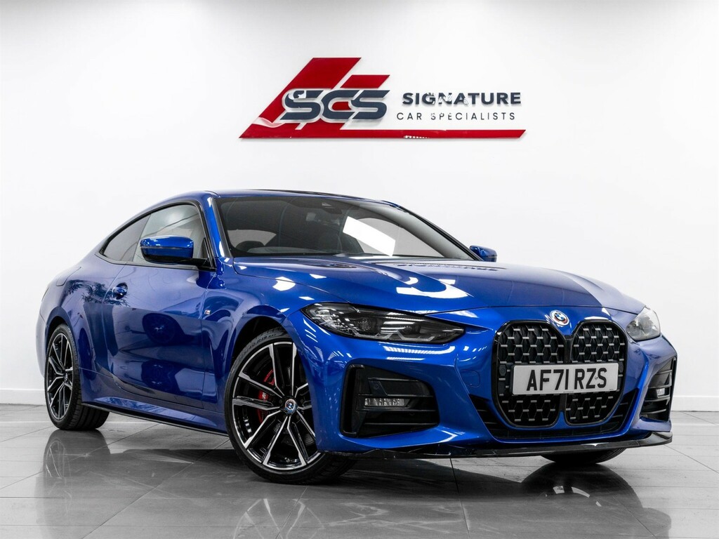 BMW 4 Series M Sport Blue