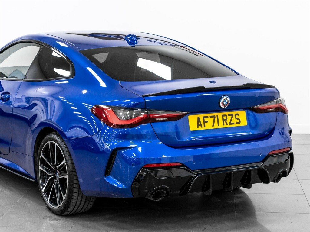 BMW 4 Series 420D M Sport Mhev Blue #10