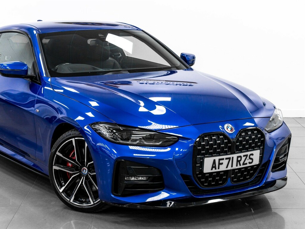 BMW 4 Series 420D M Sport Mhev Blue #9