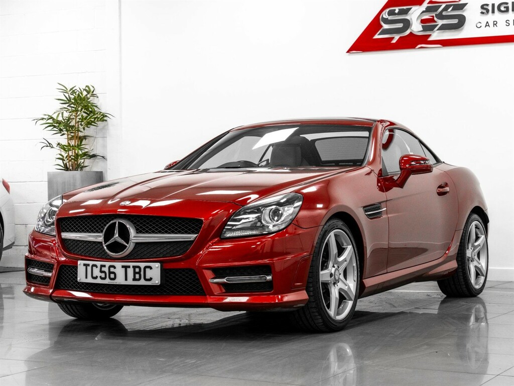 Mercedes-Benz SLK Convertible Red #2
