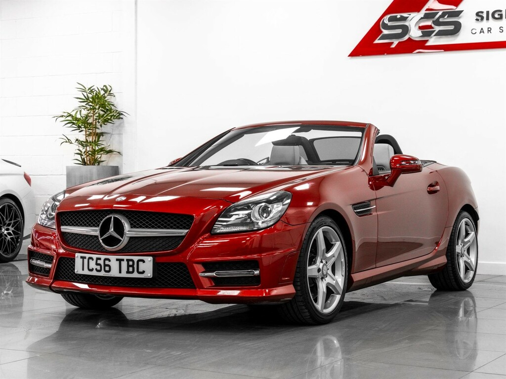 Mercedes-Benz SLK Convertible Red #3