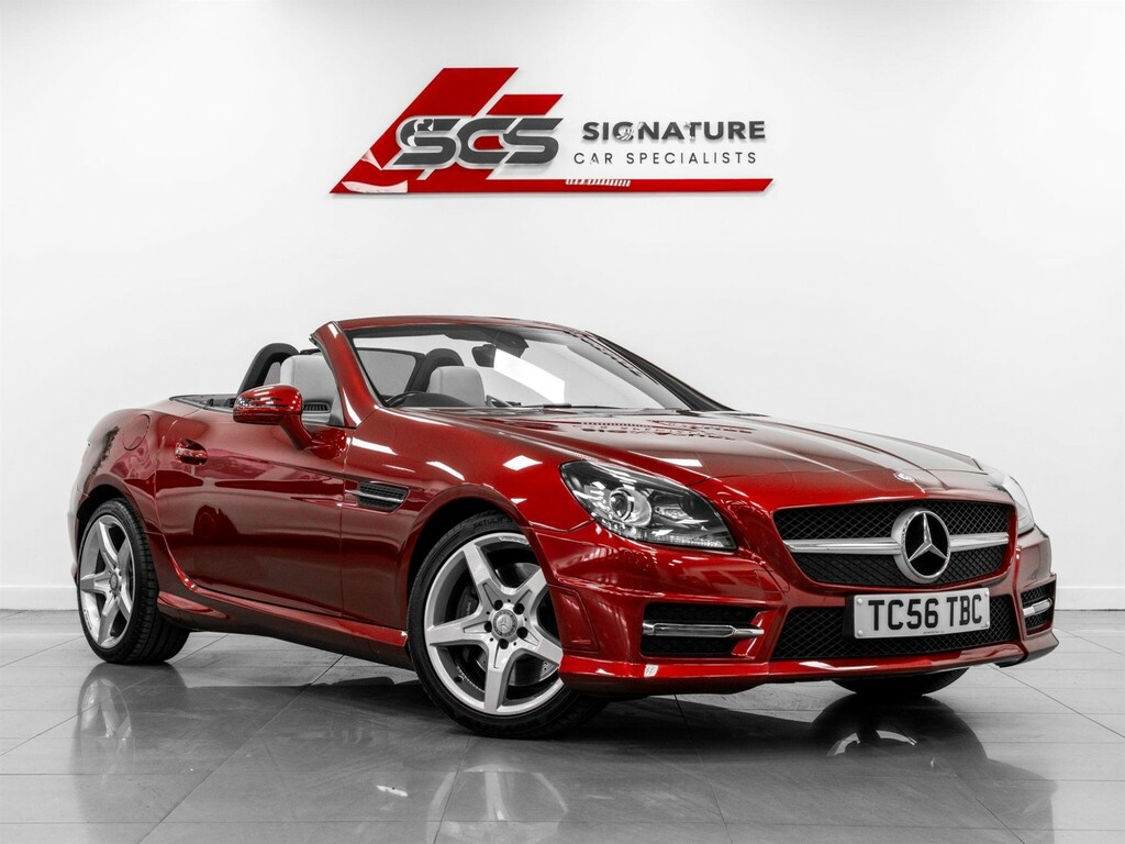 Mercedes-Benz SLK Convertible Red