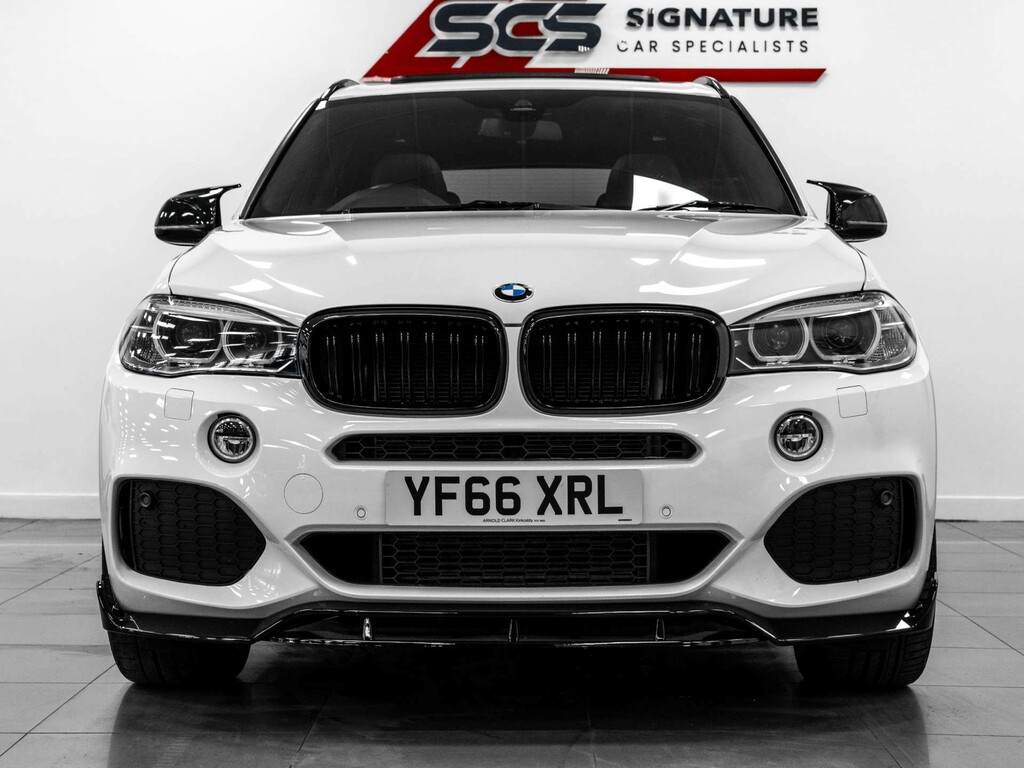 BMW X5 Suv YF66XRL White #5