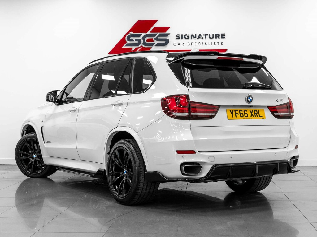 BMW X5 Suv YF66XRL White #3