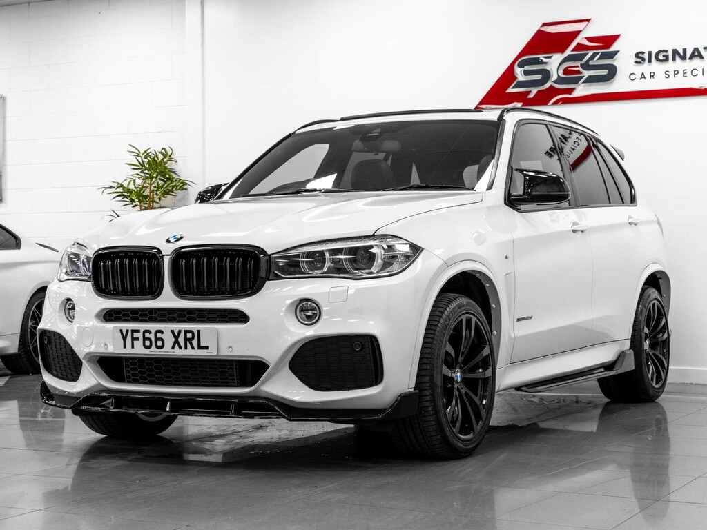 BMW X5 Suv YF66XRL White #2