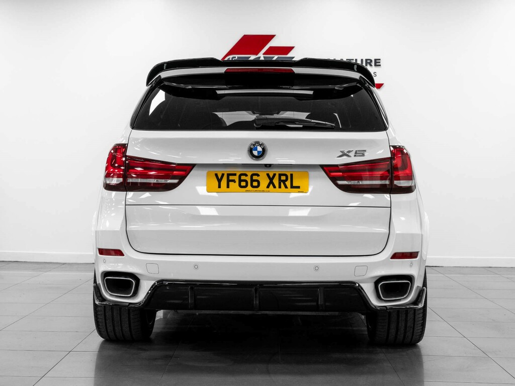 BMW X5 Suv YF66XRL White #6