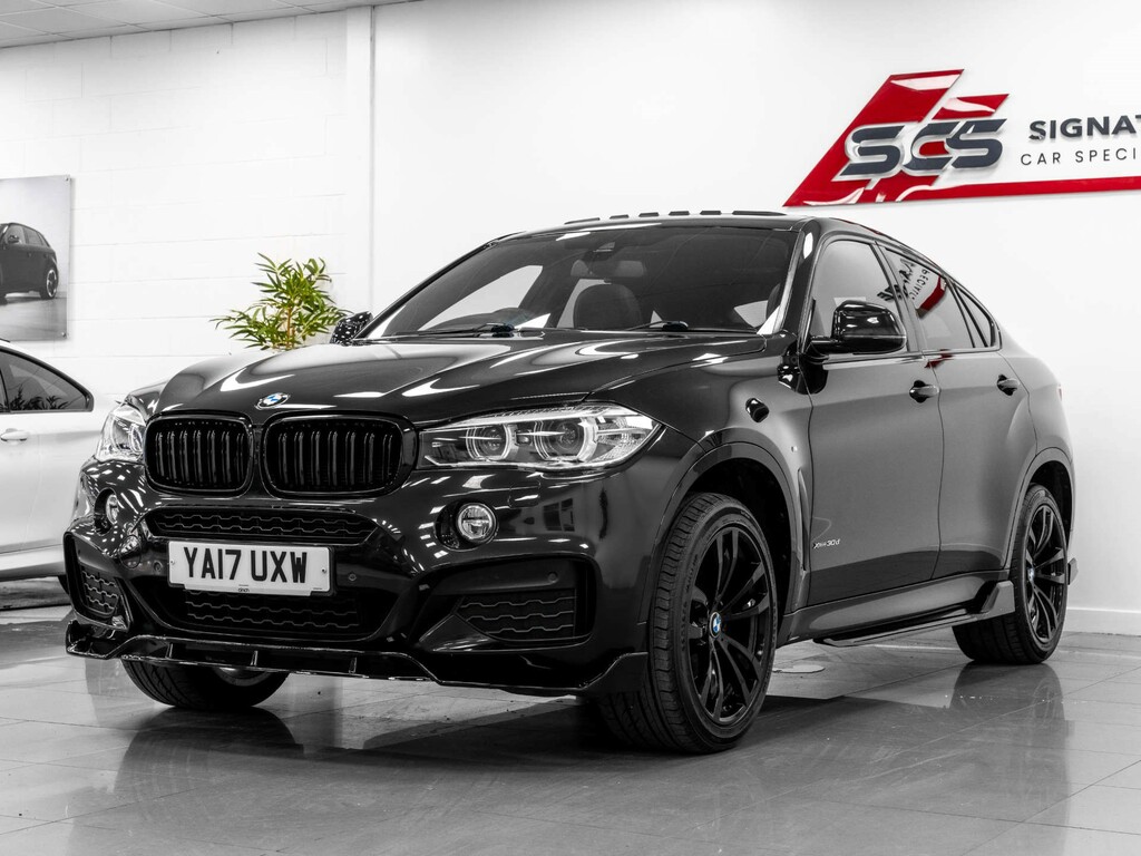 BMW X6 Xdrive30d M Sport Black #2