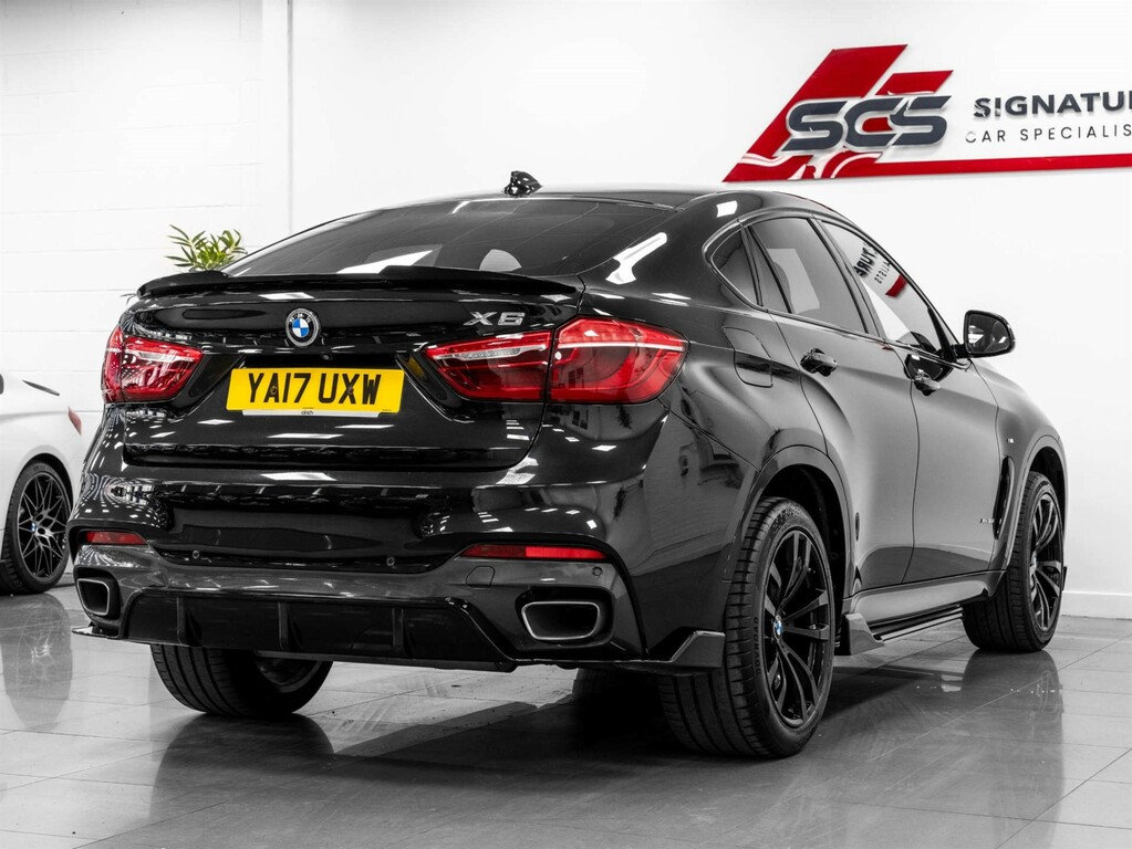 BMW X6 Xdrive30d M Sport Black #4