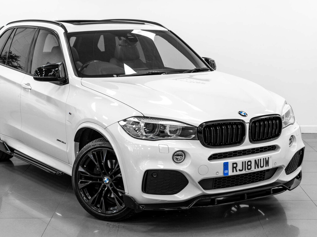 BMW X5 3.0 Xdrive30d M Sport 255 Bhp White #9