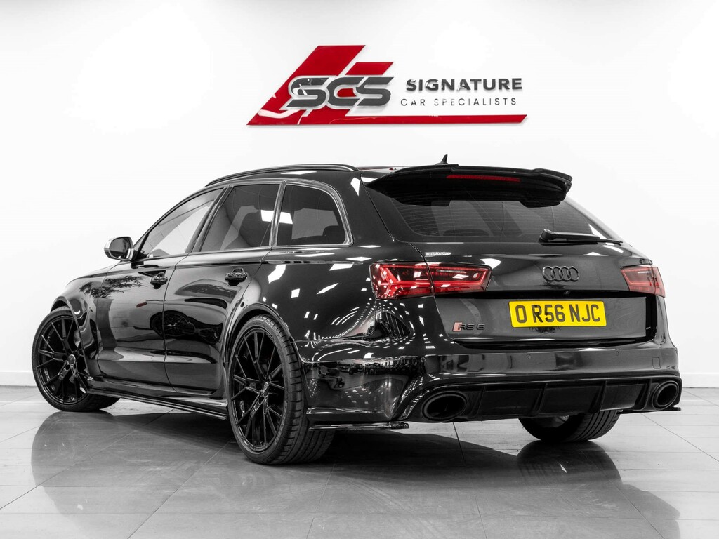 Audi RS6 Estate Black #3