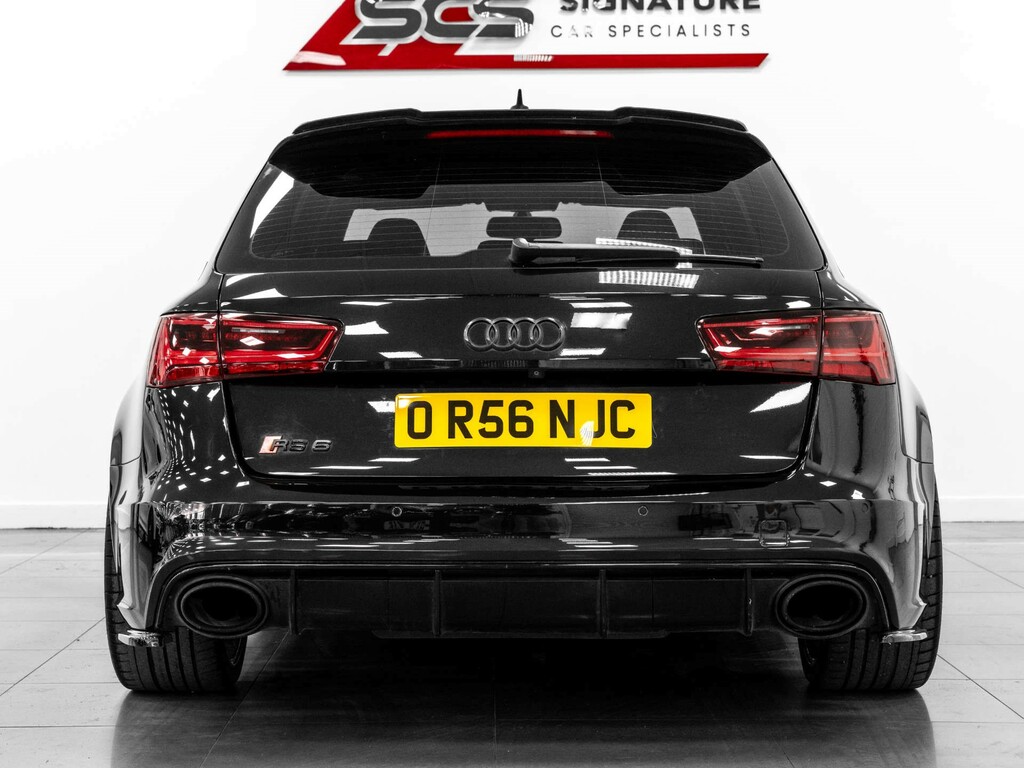 Audi RS6 Estate Black #6