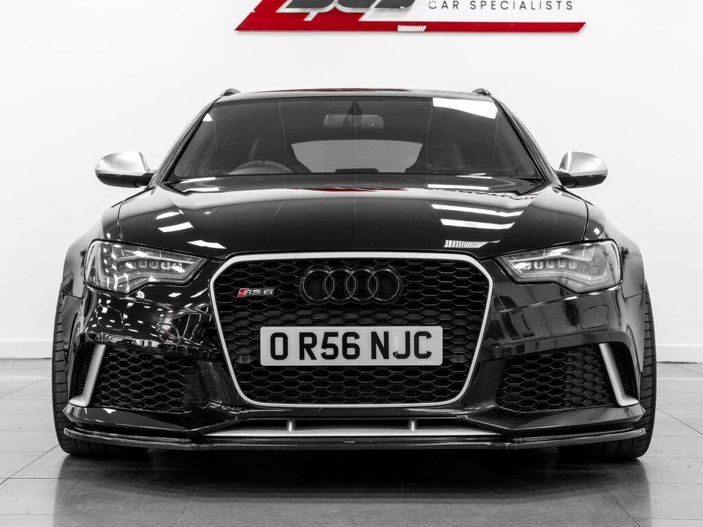 Audi RS6 Estate Black #5