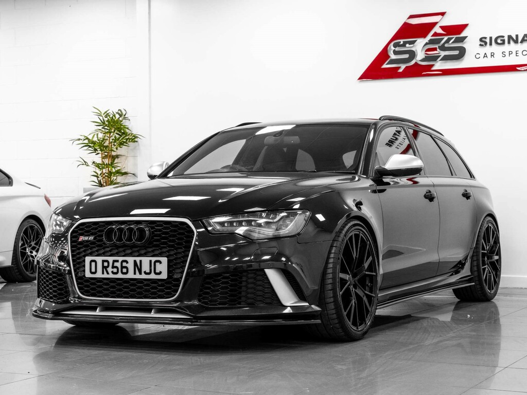 Audi RS6 Estate Black #2
