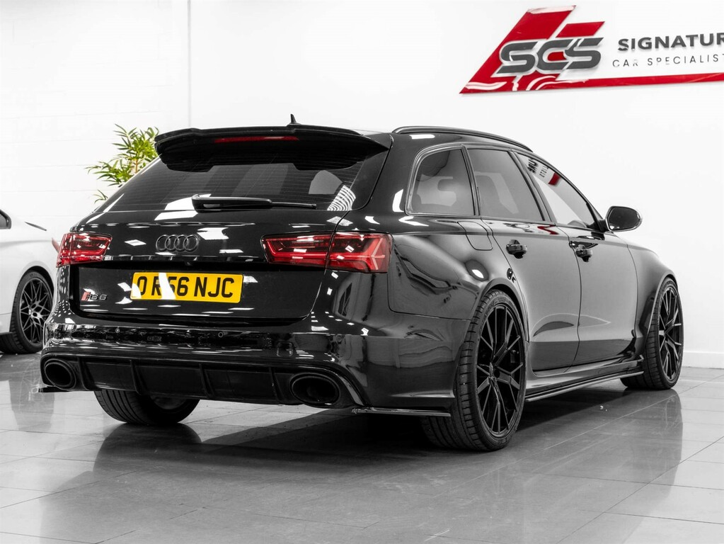 Audi RS6 Estate Black #4