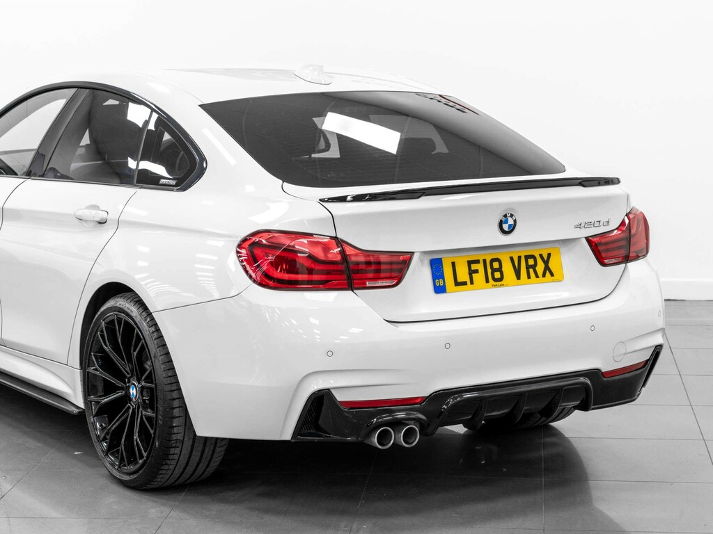 BMW 4 Series 3.0 430D M Sport White #10