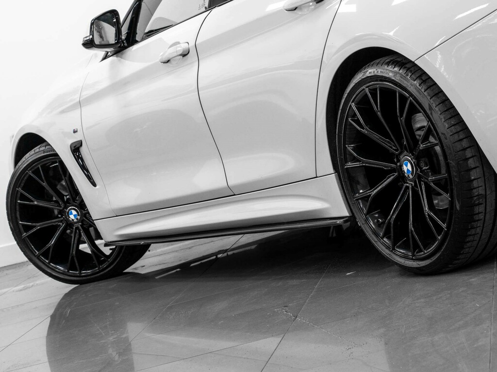 BMW 4 Series 3.0 430D M Sport White #11