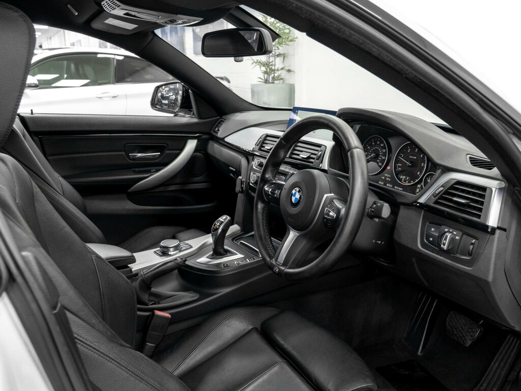 BMW 4 Series 3.0 430D M Sport White #15