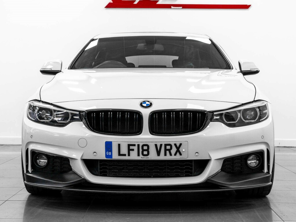 BMW 4 Series Coupe White #5